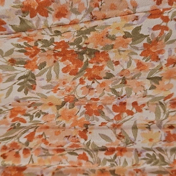 💕NORDSTROM HALOGEN💕 Double Slit Pleated Midi Skirt ~ Pink Dogwood Large L NWT - Picture 9 of 13